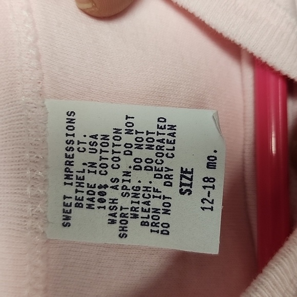 Girl's Pink MN Vikings Dress Onesie, sizes 3-18 months, NEW - Picture 2 of 4